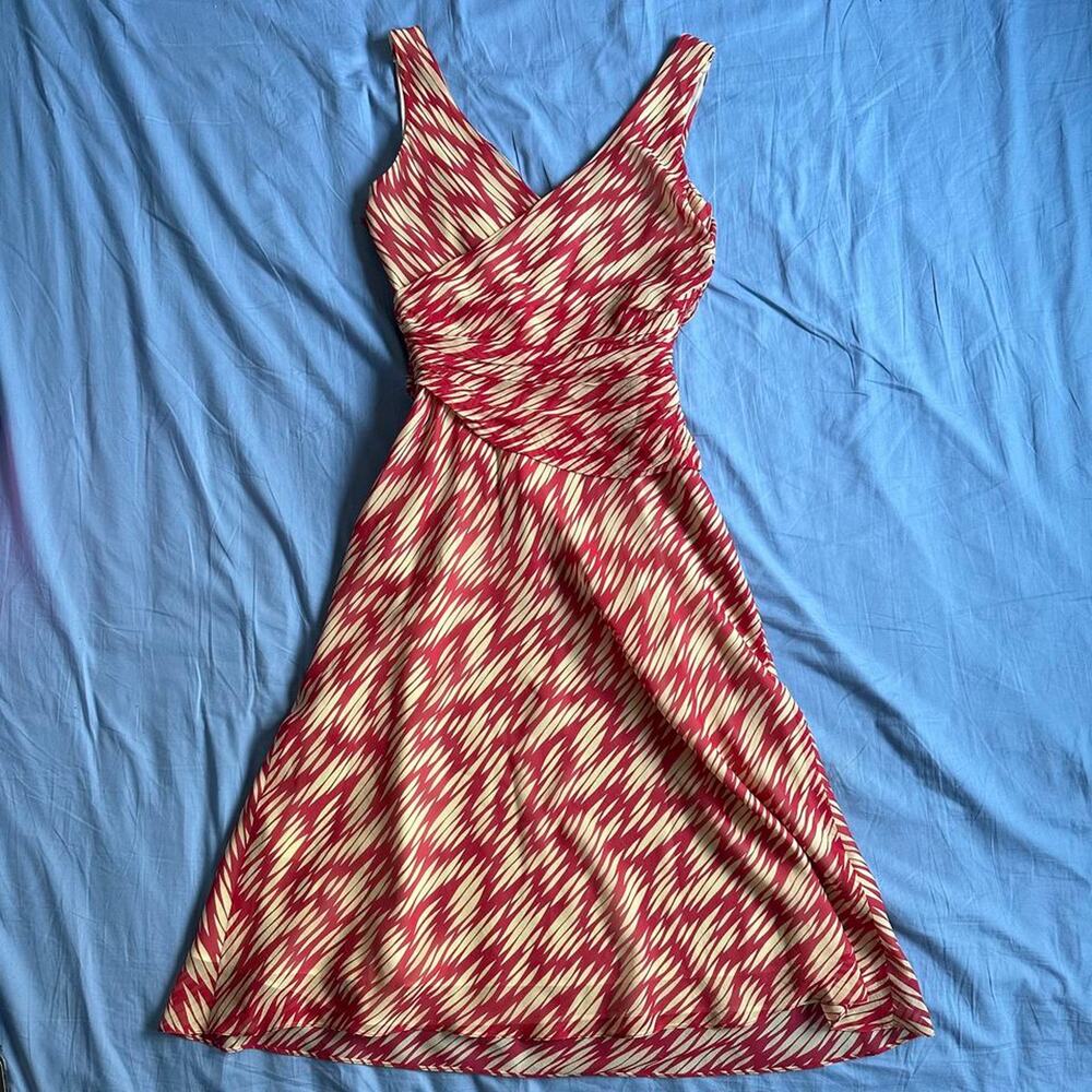 Y2K fuchsia J. Crew dress